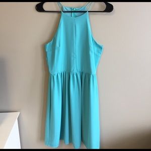 Turquoise dress