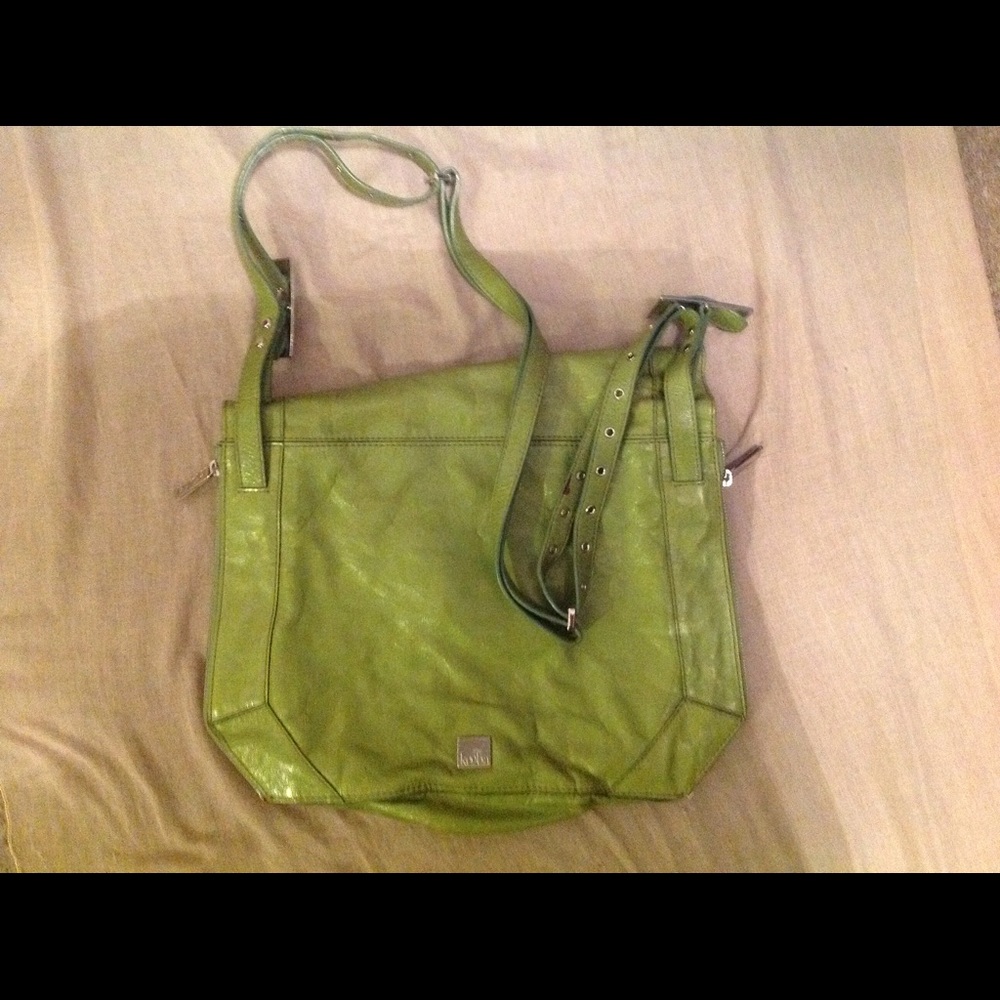 Kooba, Lime Green Messenger Bag