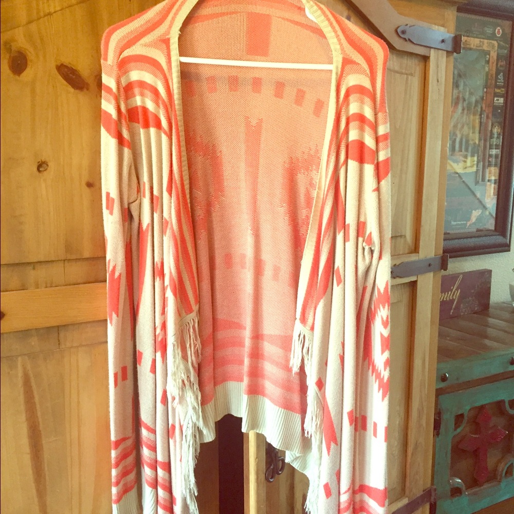Aztec Pattern Cardigan