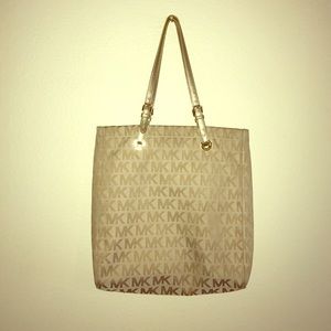 Large MK gold purse