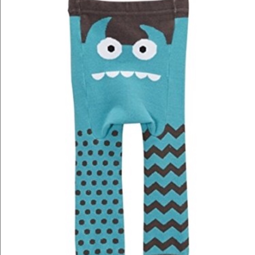 Blue Monster Doodle Pants baby leggings!