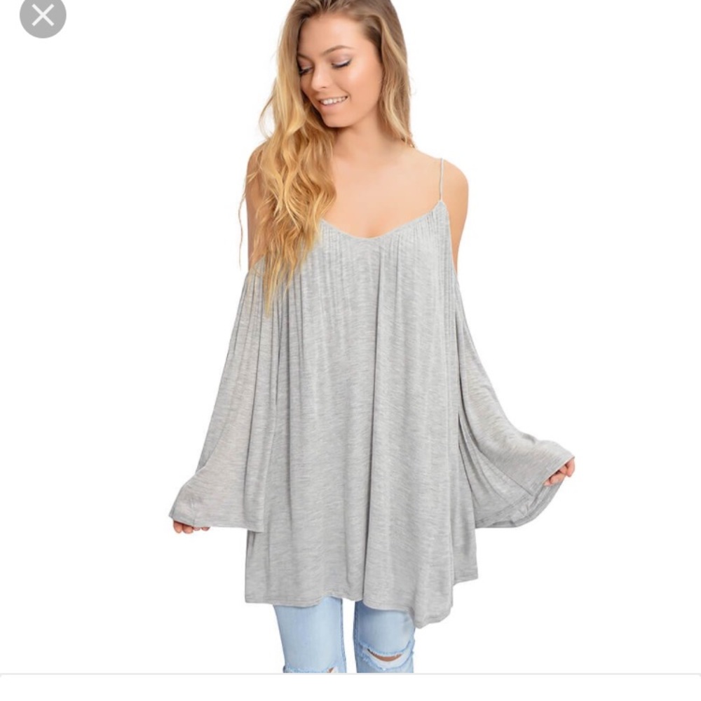 PPLA Cold Shoulder Tunic NWT
