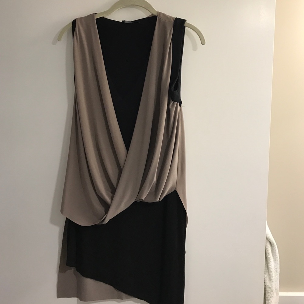 Long flowy Zara top