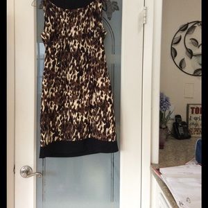 Cute cheetah print dress