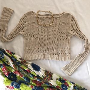 🛍SALE🛍 Free People Crop Sweater
