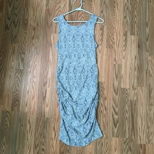 Tart Maternity grey ikat dress. SZ- small