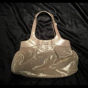 Authentic Gold Coach Purse