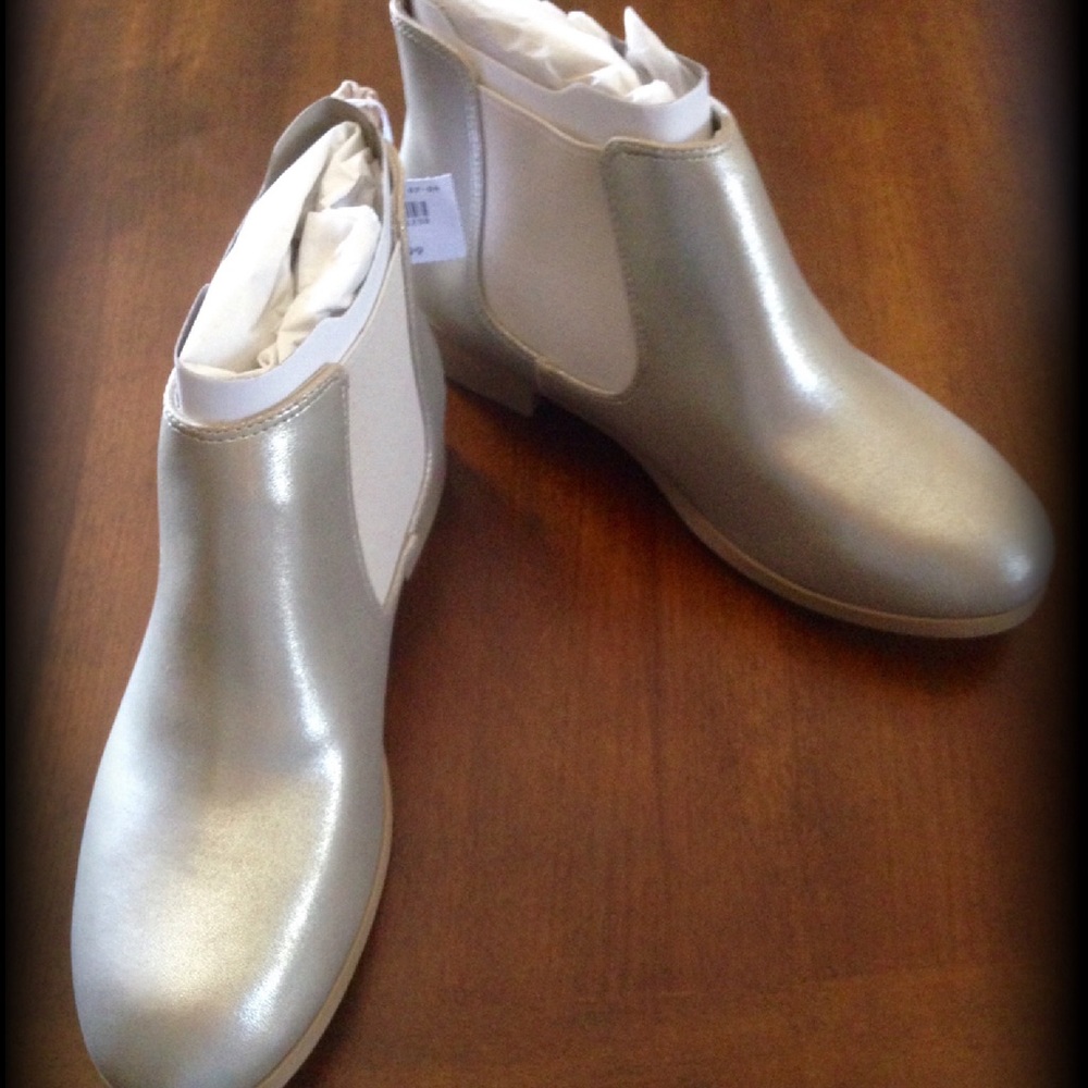 Champagne Gold Sparkle Boots