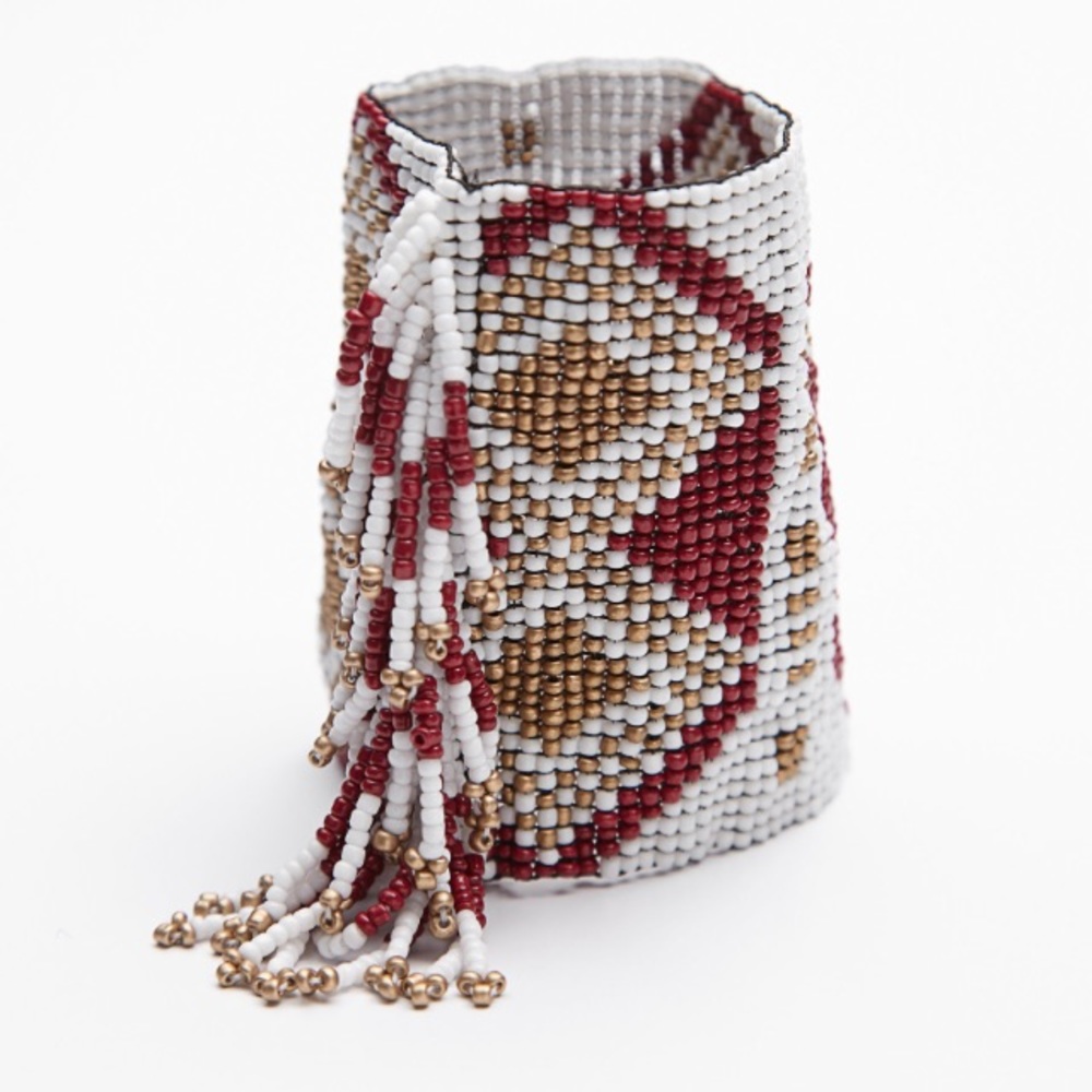 Free People outlaw beaded bracelet