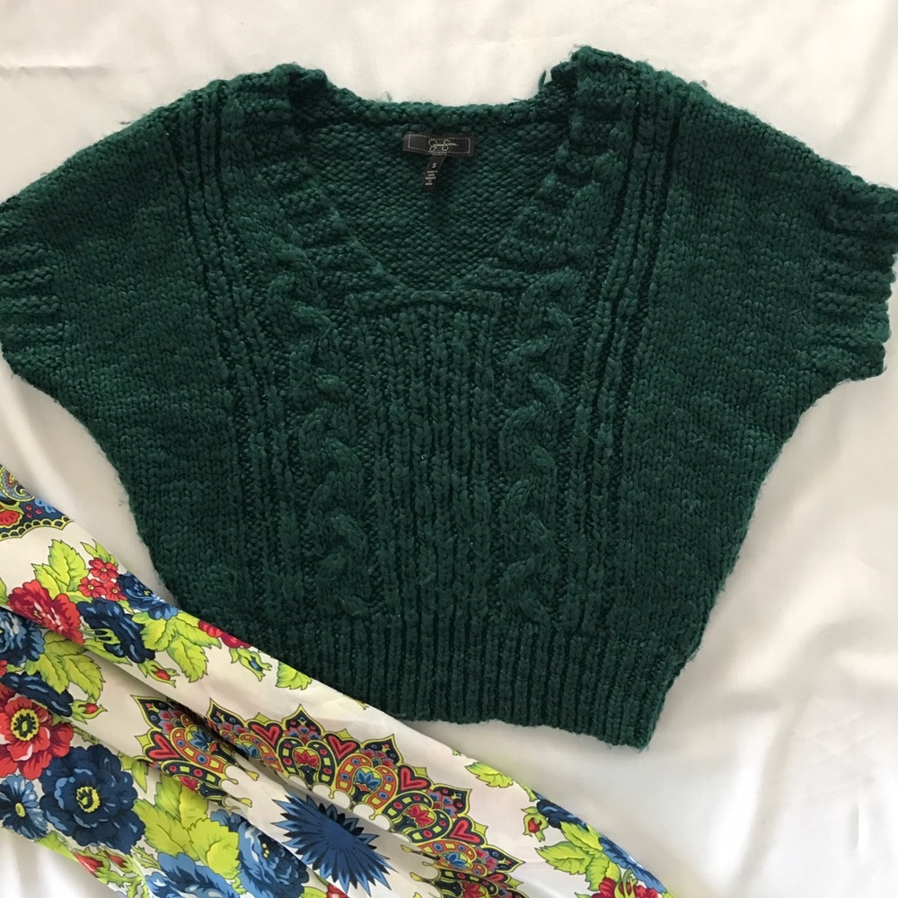 🛍SALE🛍 Crop Short Sleeve Sweater