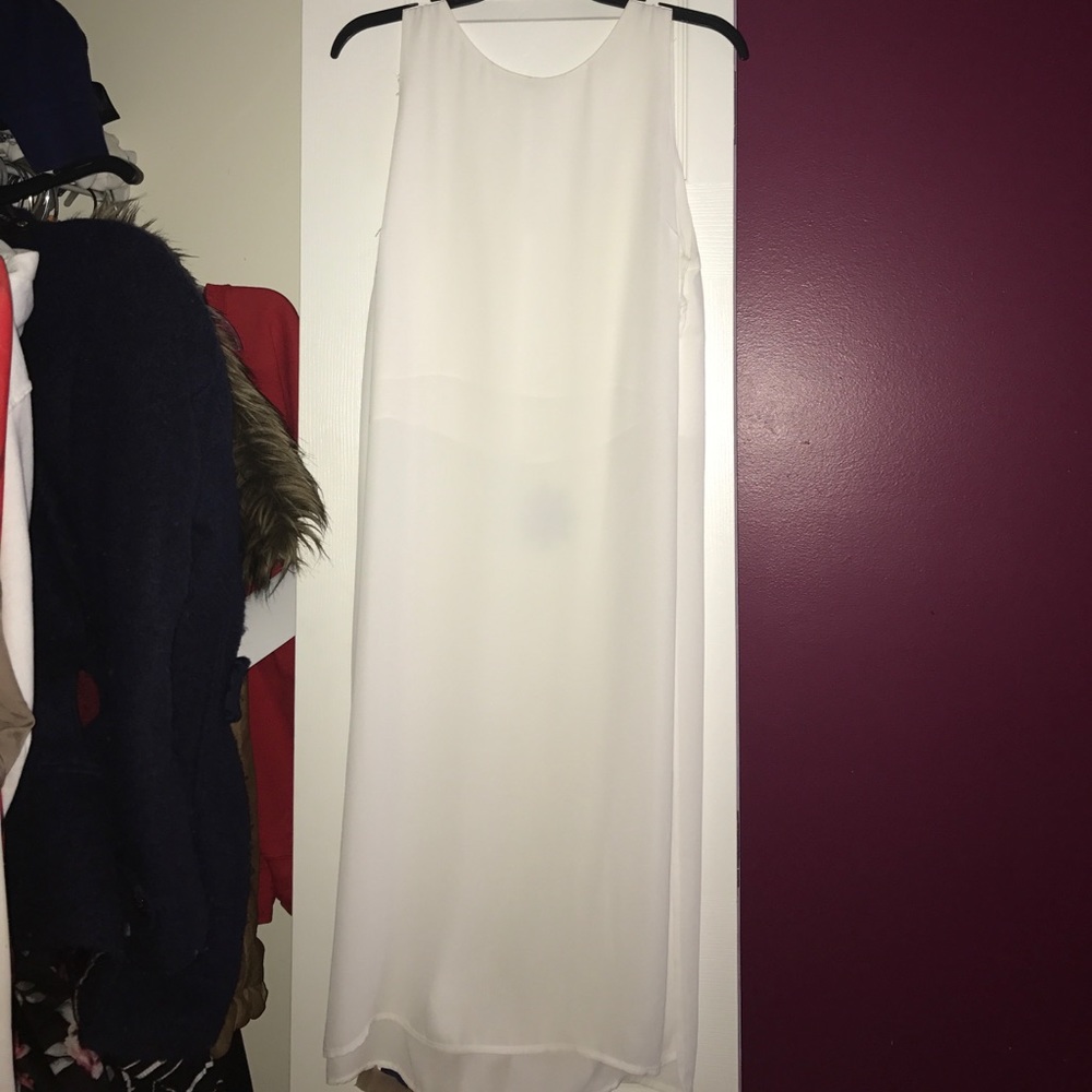 white dress