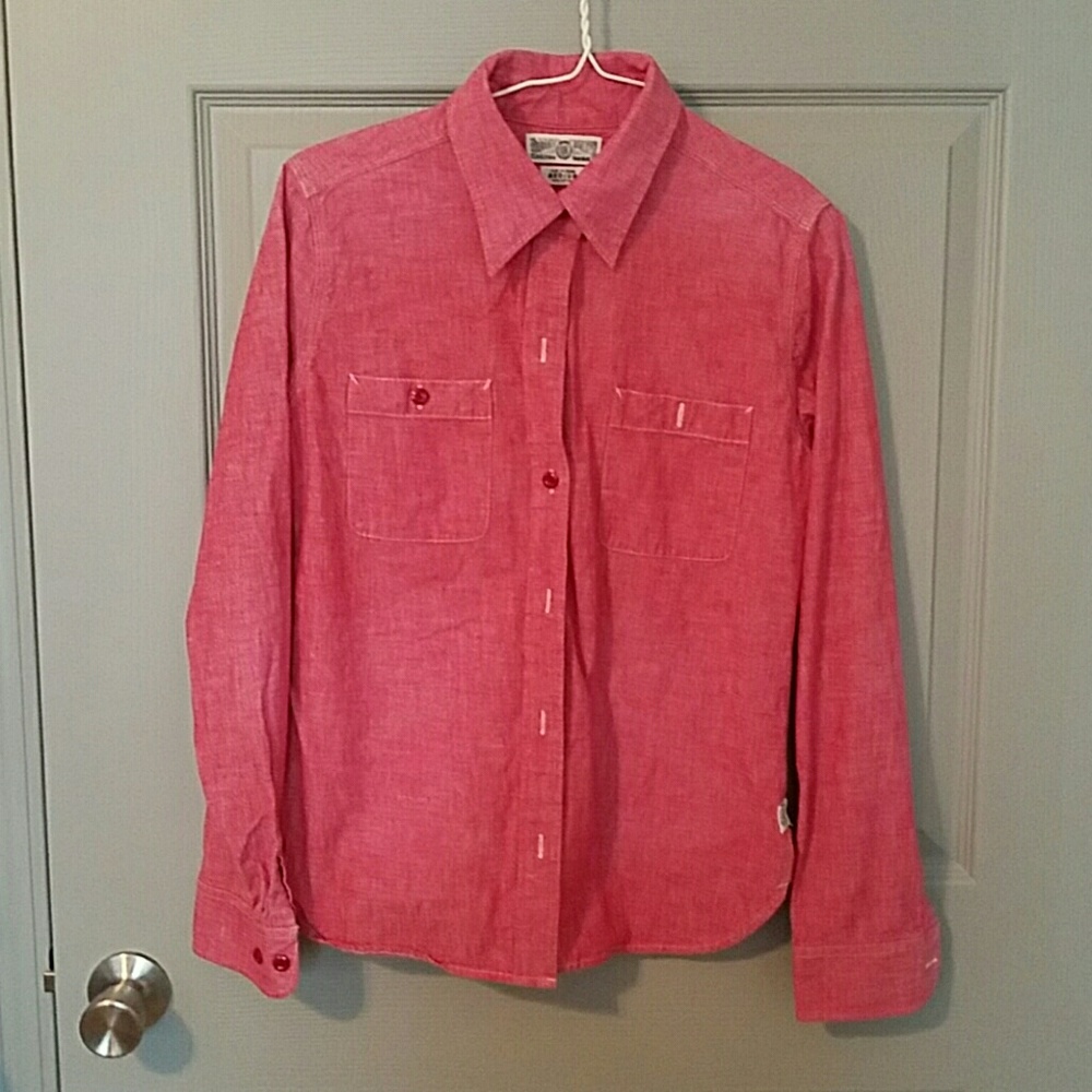 ☆SOLD☆Lucky brand red shirt.