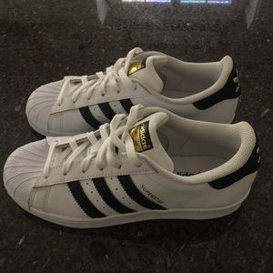 Adidas Superstar sneakers- women's 6.5/7