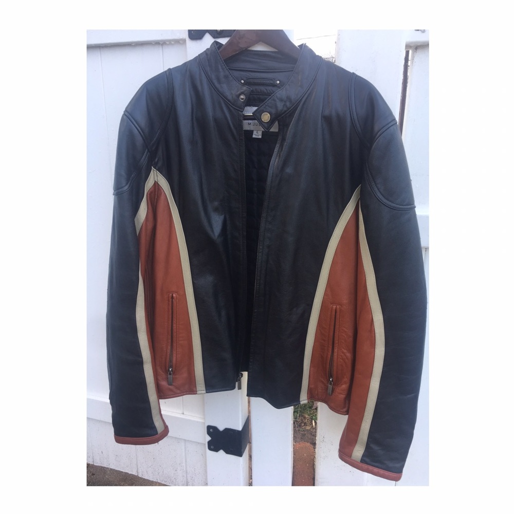 Wilson leather Bomber Jacket