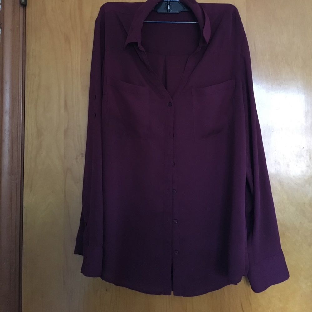 Burgundy Express Portofino shirt