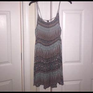 Tinley floral/Aztec print dress