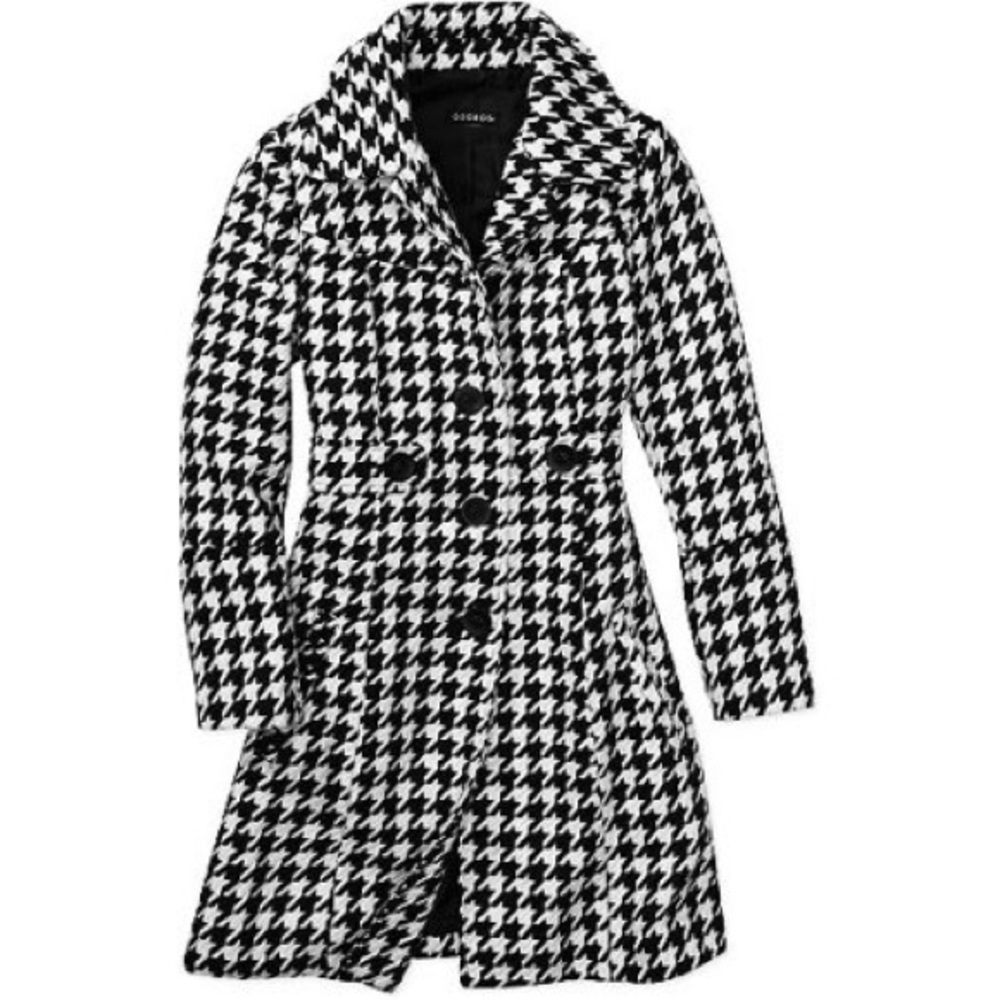 Girls Houndstooth Coat
