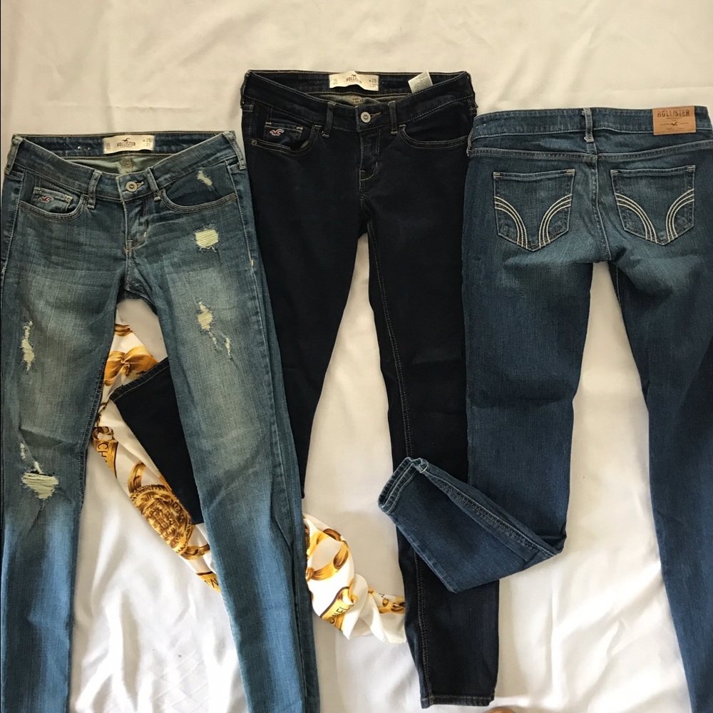 ❄️SNOW SALE❄️ Hollister Low Rise Skinny Jeans