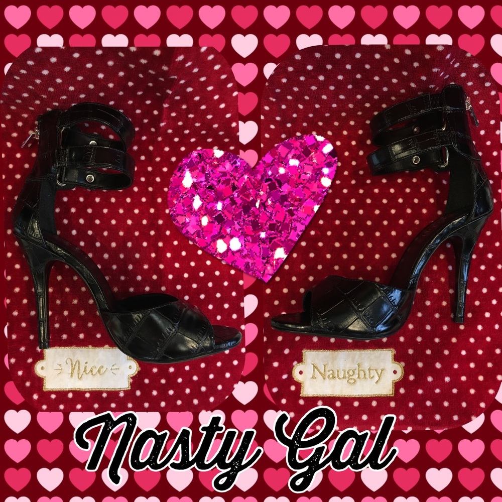 Nasty Gal sexy heels. Are you ❤️NAUGHTY or NICE❤️