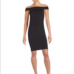 Hailstones Heritage Off-The-Shoulder Sheath Dress