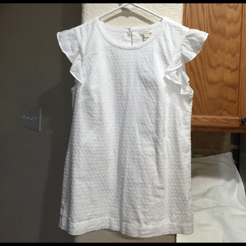 White J. Crew Blouse