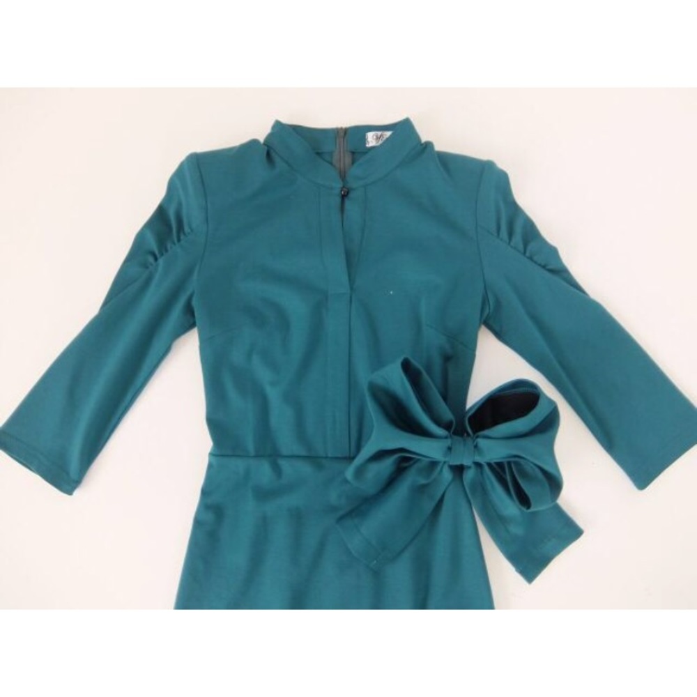 Green Bow Dress