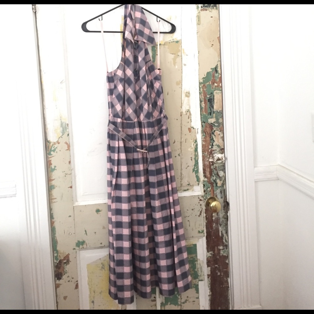 Vintage Gingham Dress