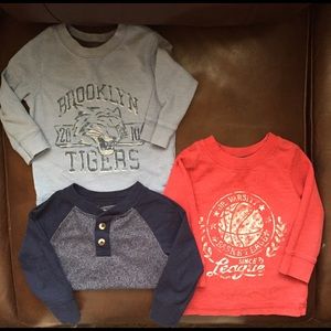Bundles of 3, 30% off! 12 month boys shirts