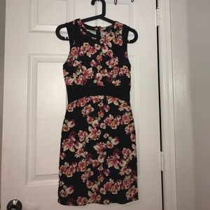 Floral Knee-Length Dress