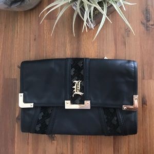 Vintage LAMB clutch black