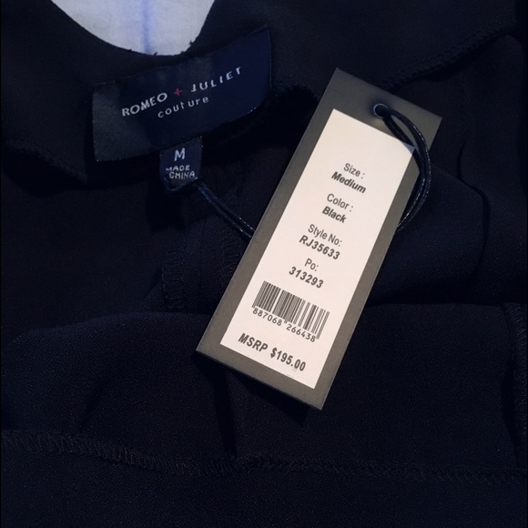 ♣️ NWT Romeo + Juliet Couture Culotte Jumpsuit ♣️ - Picture 3 of 5