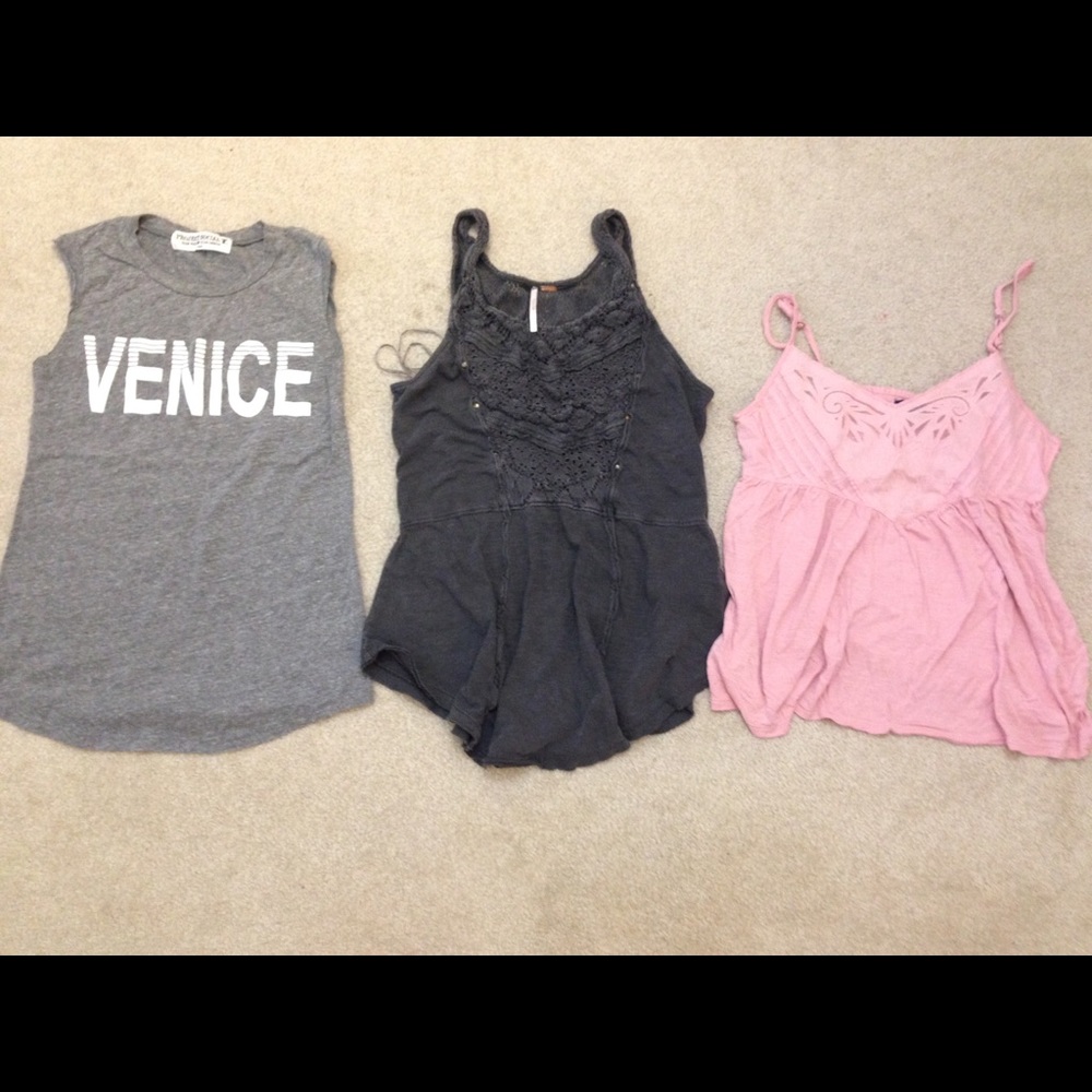 Bundle of sleeveless tops