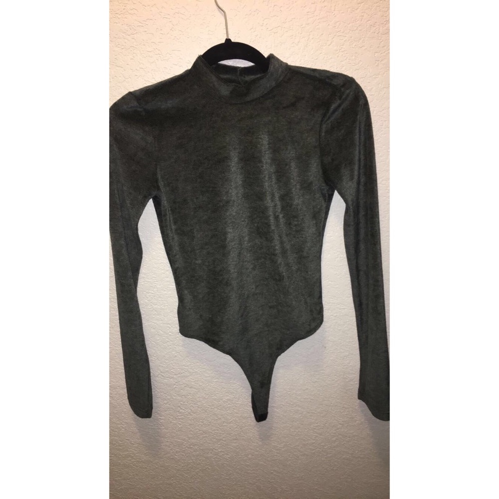 Urban Outfitters Mock Neck Bodysuit (backless)