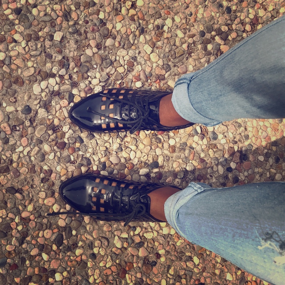 Cut Out Oxford shoes