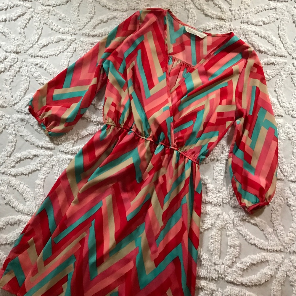 NWOT Geometric Patterned Dress