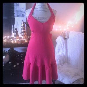 Guess New Bandage Dress Coral