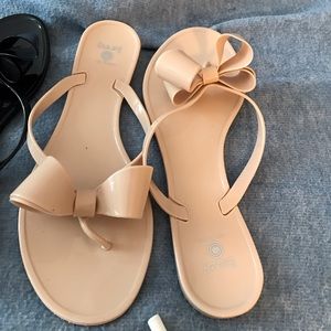 Nude sandals