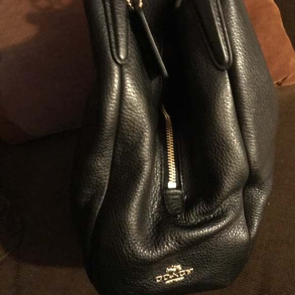 Black coach bag