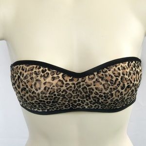 Pink Victoria's Secret Strapless Bra