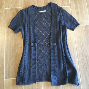 Navy blue cardigan