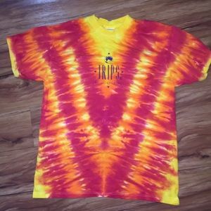 Women's M tyedye tee shirt trips inc