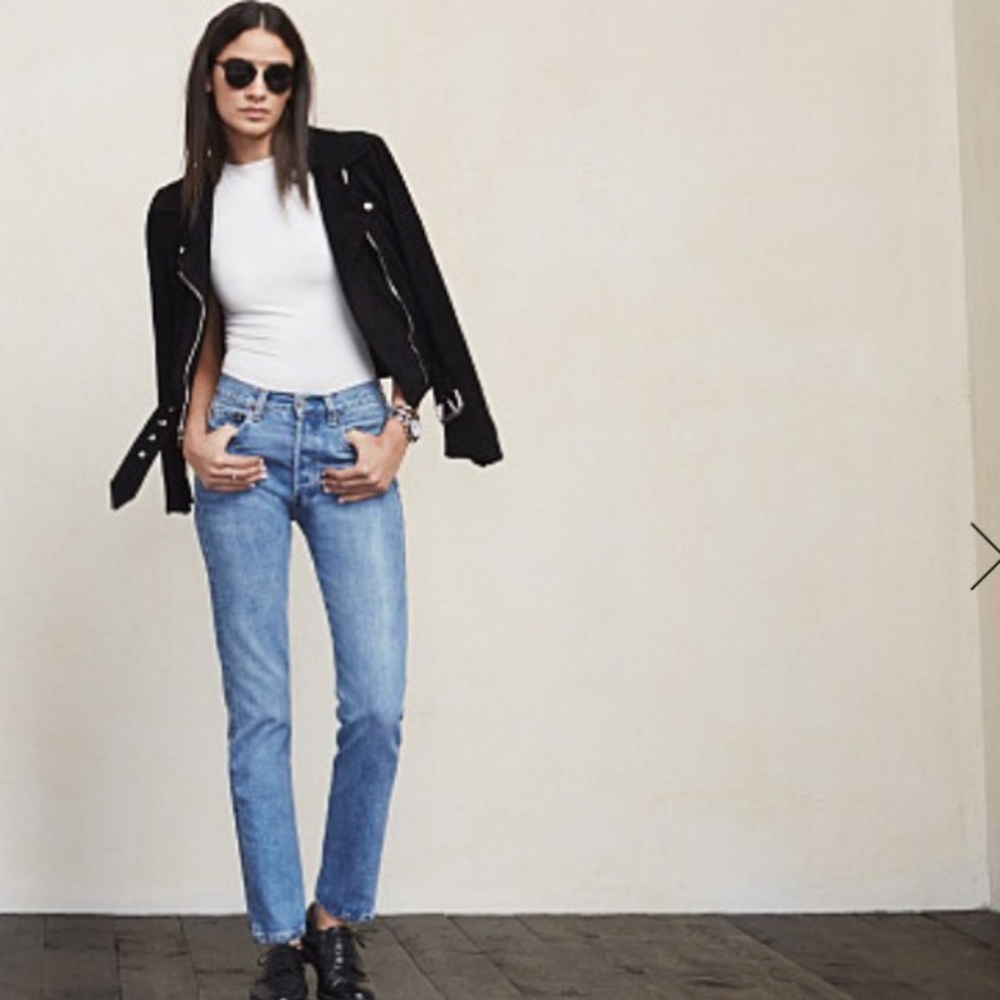 Reformation Levi Slim Jean 25
