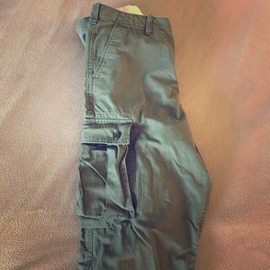 Dockers "army green" cargo pants for men