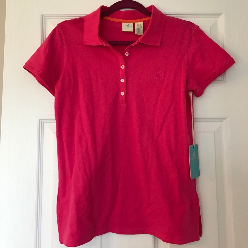 Caribbean Joe Island Supply Company Collared Shirt