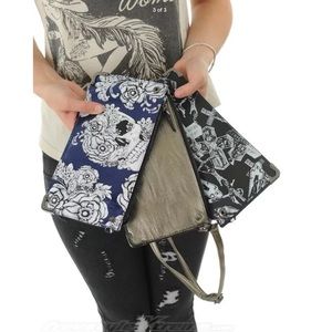 IRON FIST Three in one mix & match cross-body bag