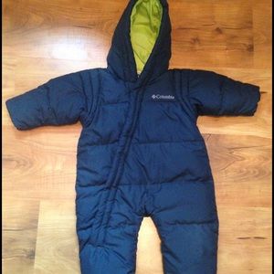 Baby Columbia snowsuit