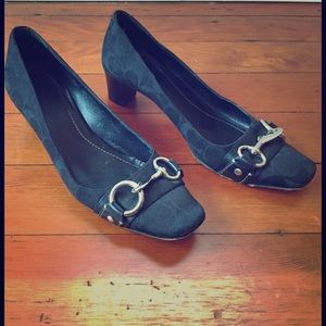 Coach low heels with hardware Eur 36.5/US 6.5