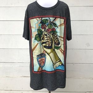 Men's Obey Grenade Hand TSHIRT XL