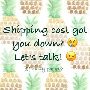 Isn't shipping a bummer? Let's negotiate!