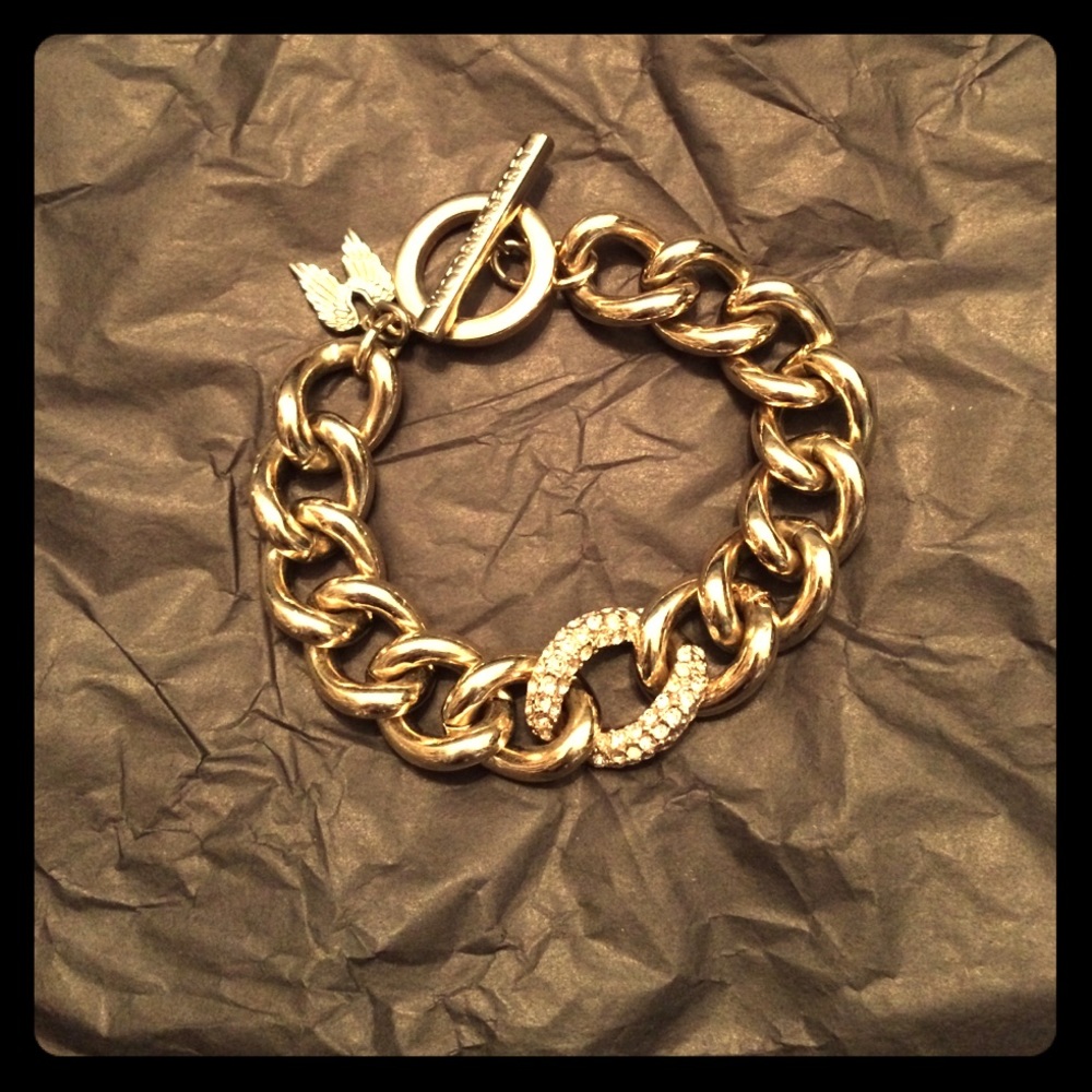 VS Gold Chain Bracelet